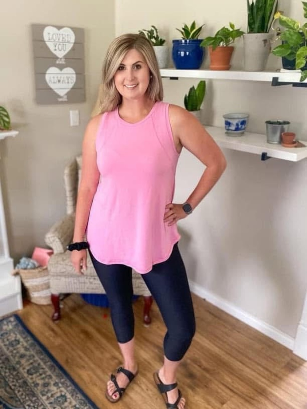 Chrissy Tank by Silver Icing (NWT) 🍒2 for $30🍒*Bubblegum Pink* XS/S